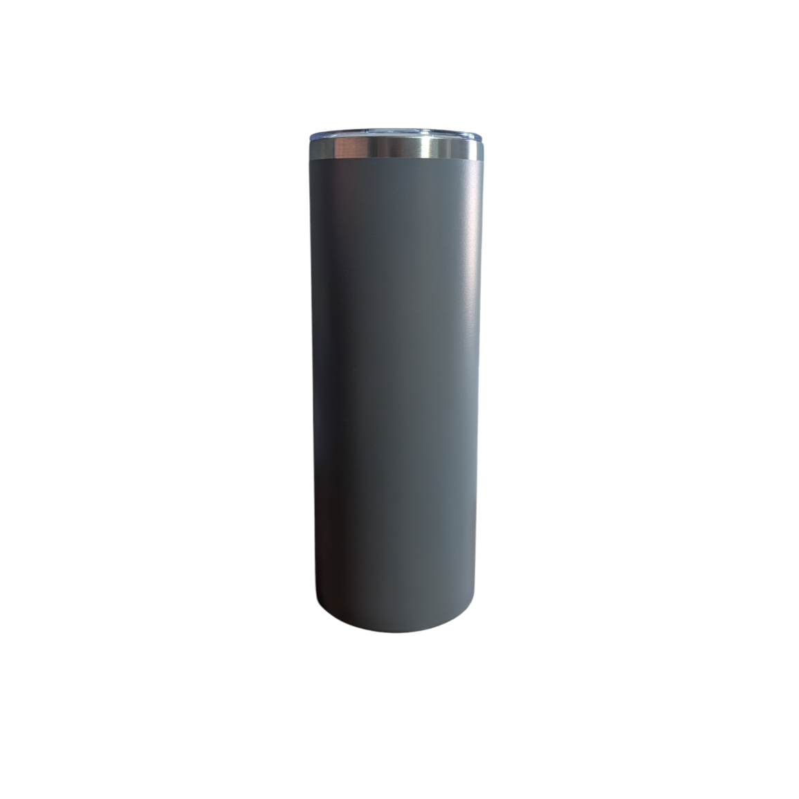 Custom Lazer Engraved "20oz Stainless Steel Skinny Tumblers Straight Double Wall Powder Coated Insulated Tumbler with Lid and Straw"