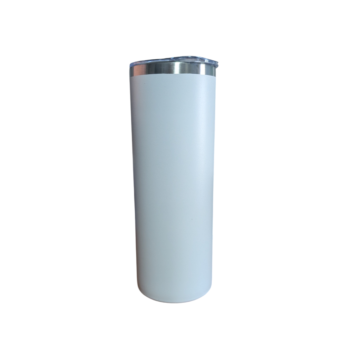 Custom Lazer Engraved "20oz Stainless Steel Skinny Tumblers Straight Double Wall Powder Coated Insulated Tumbler with Lid and Straw"