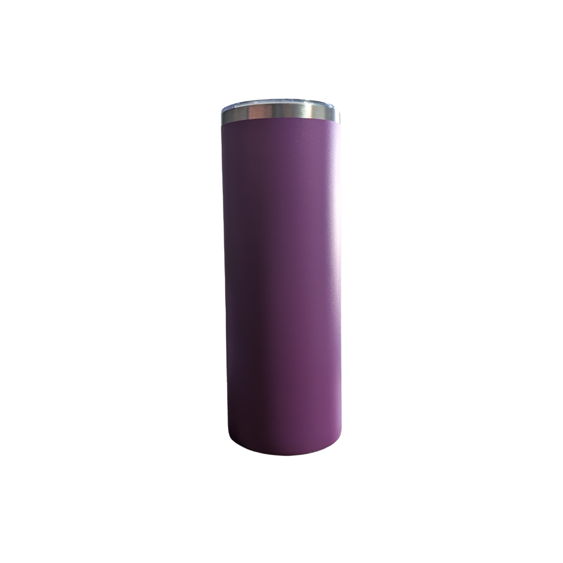 Custom Lazer Engraved "20oz Stainless Steel Skinny Tumblers Straight Double Wall Powder Coated Insulated Tumbler with Lid and Straw"