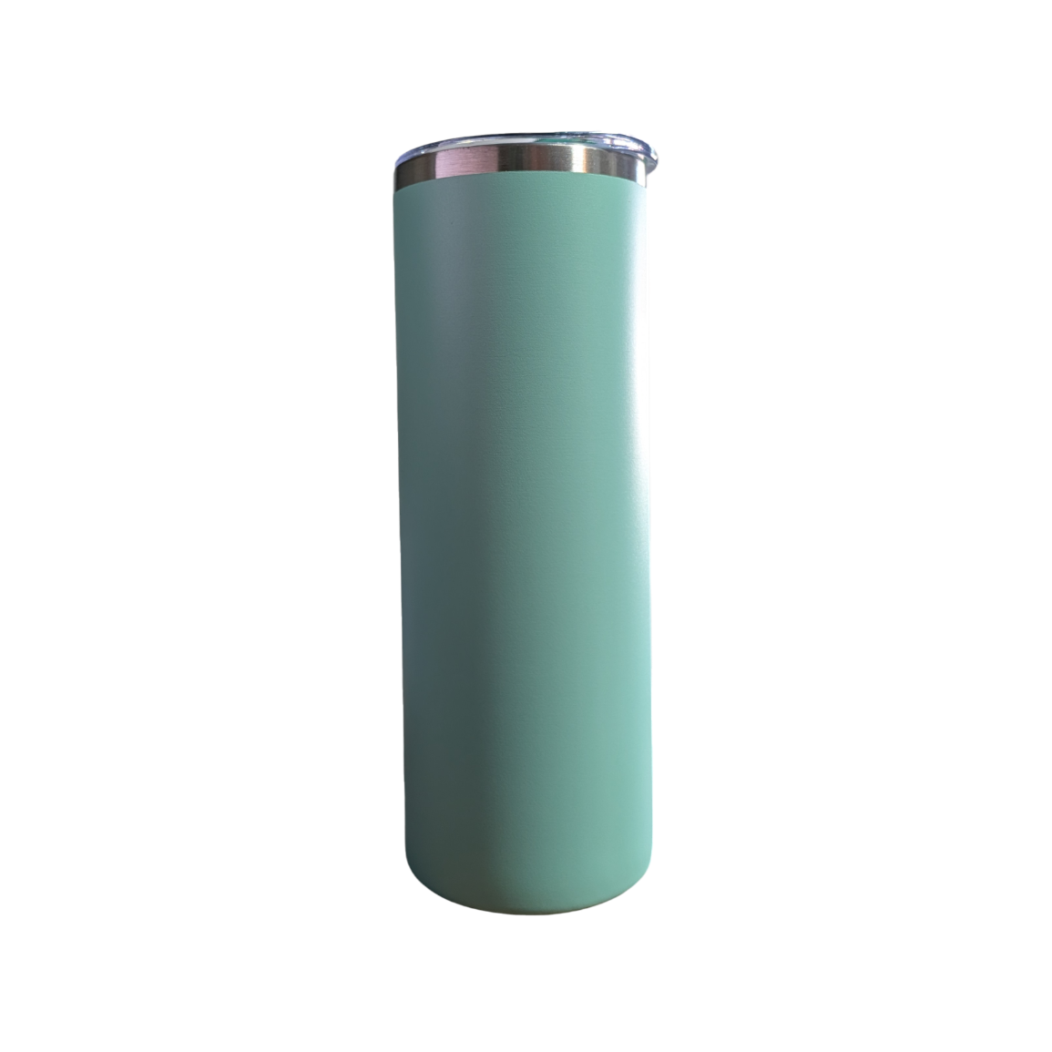Custom Lazer Engraved "20oz Stainless Steel Skinny Tumblers Straight Double Wall Powder Coated Insulated Tumbler with Lid and Straw"